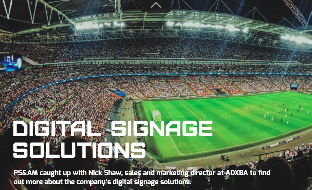 Panstadia & Arena management magazine Q&A with Nick Shaw